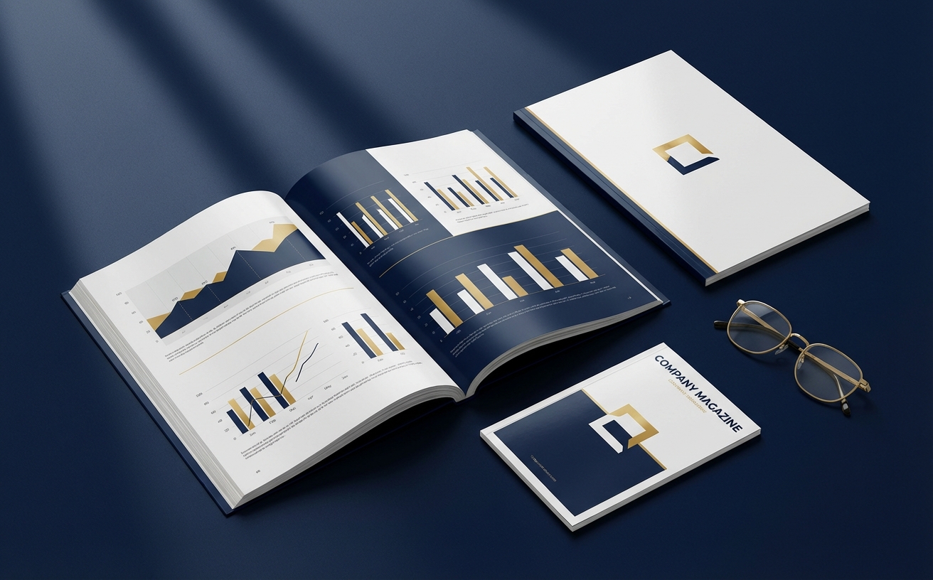 Geschäftsberichte, Broschüren & Editorial Design