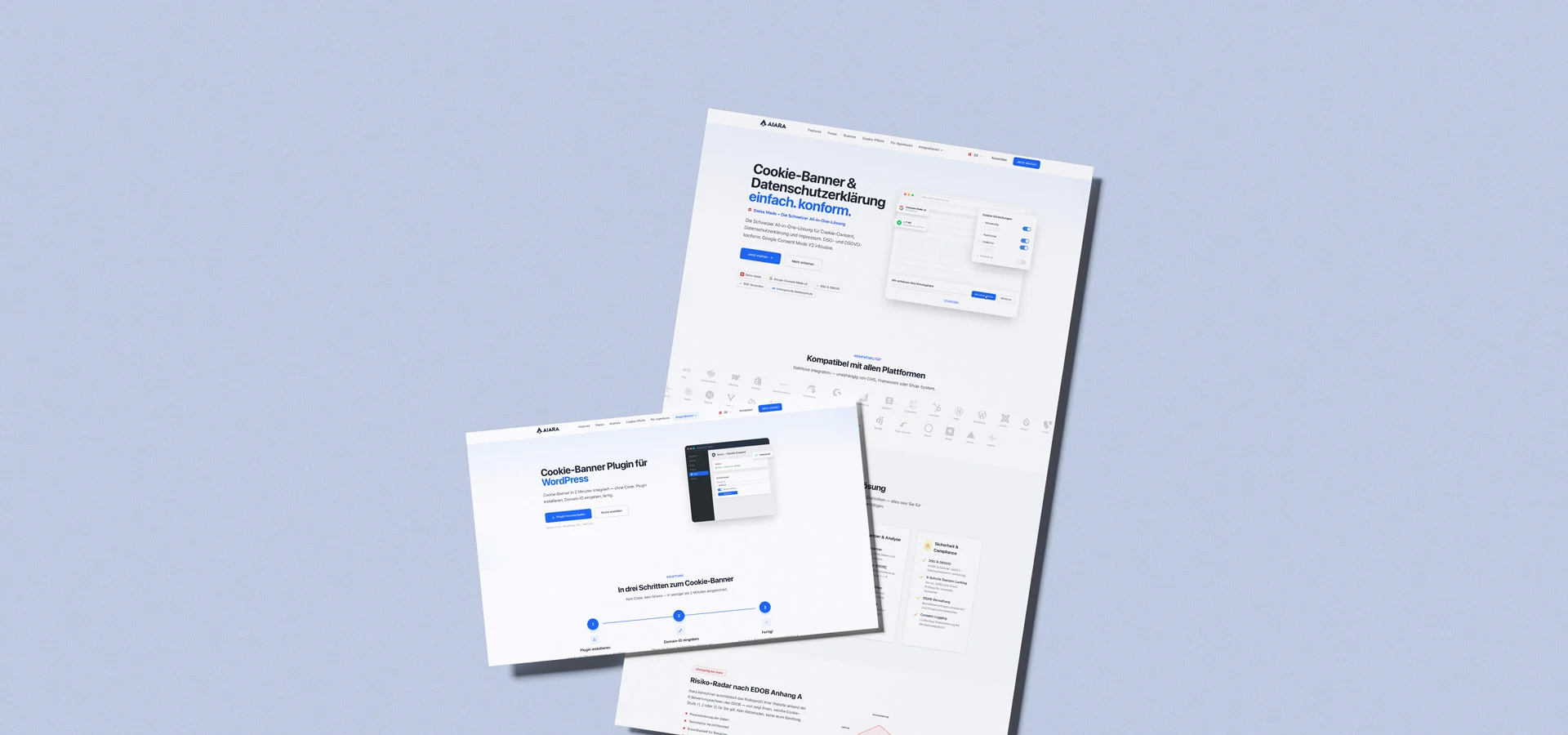 Aiara Privacy Suite – White-Label SaaS for Cookie Consent, Privacy & Imprint
